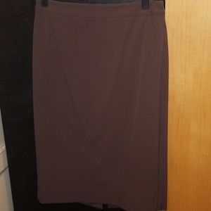 Moda international brown pencil skirt